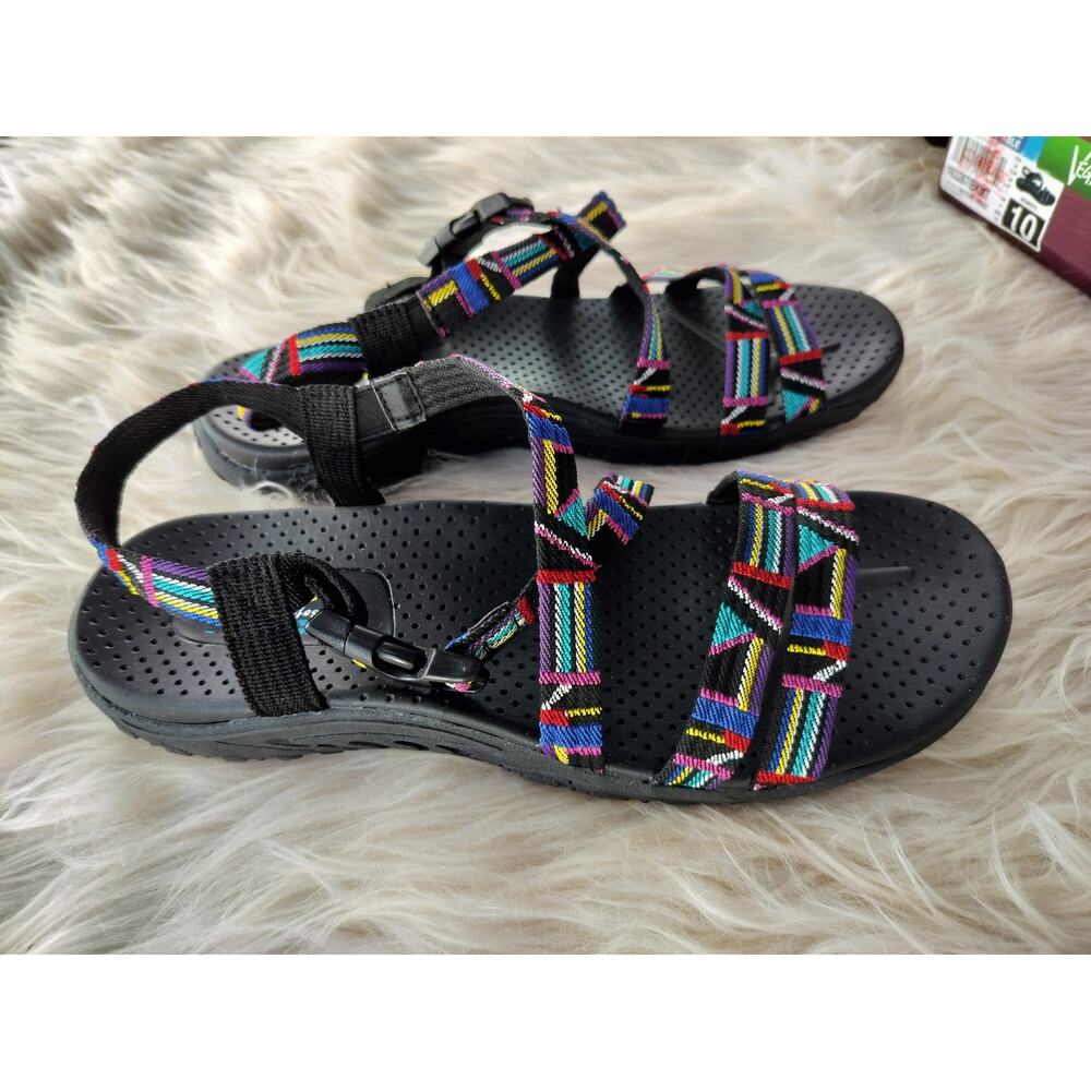 3918) Skechers Women Reggae -Native Vibez Sport Sandal Size US 10